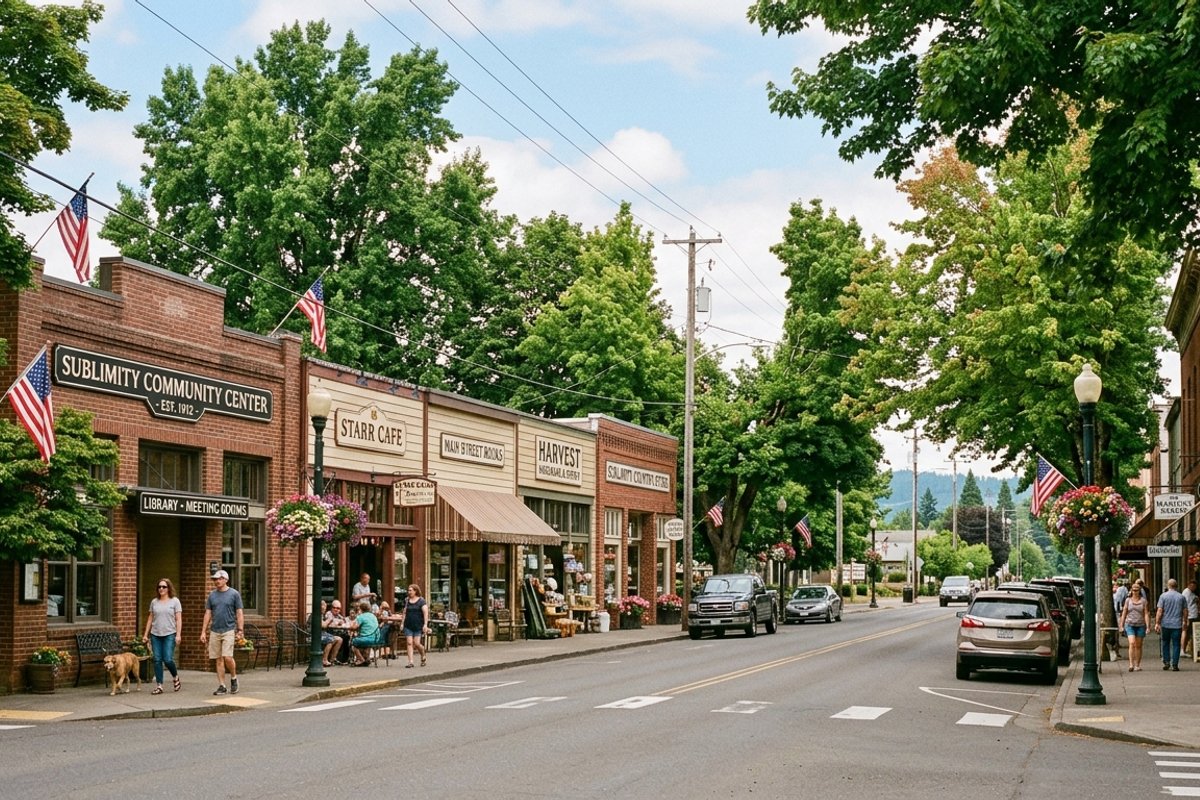 Downtown Sublimity real estate - Bridgetown Home Buyers